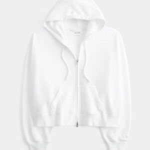 Hollister Women’s White Zip-Up